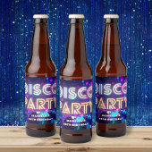 Disco Party Verjaardag Bier Etiket
