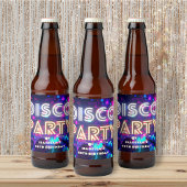 Disco Party Verjaardag Bier Etiket