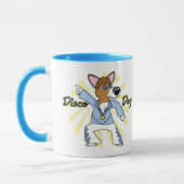 Disco Pembroke Welsh Corgi Mok (Links)