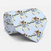 Disco Pembroke Welsh Corgi Stropdas (Opgerold)