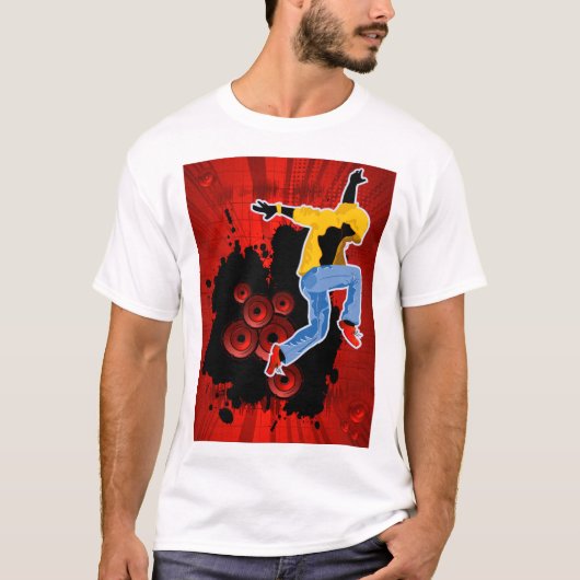 Disco Person Mannen T-Shirt (Voorkant)