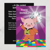 Disco Pig Kaart (Voorkant / Achterkant)