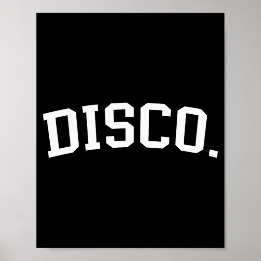 Disco  poster (Voorkant)