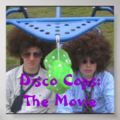 disco poster, Disco Cops:De film - Gepersonaliseer Poster (Voorkant)