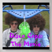 disco-poster, Disco Cops:De film Poster (Voorkant)