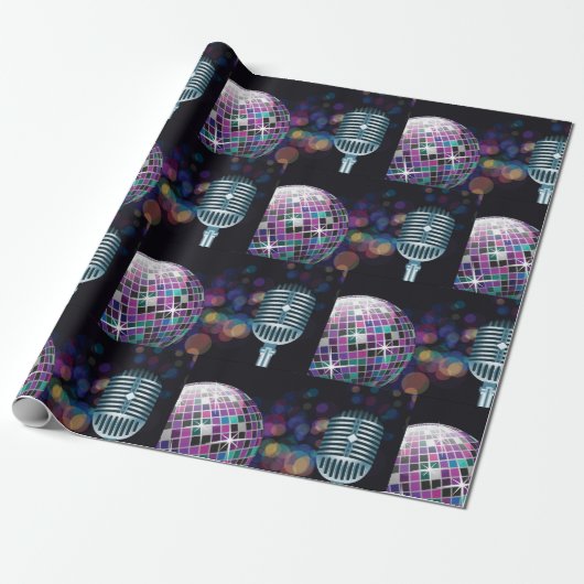 Disco-prestaties Cadeaupapier (Uitgerold)
