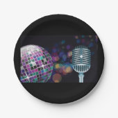 Disco-prestaties Papieren Bordje (Voorkant)