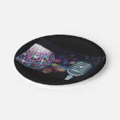 Disco-prestaties Papieren Bordje (Gekanteld)