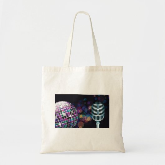 Disco-prestaties Tote Bag (Voorkant)