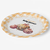 Disco Pumpkin Patch Baby shower Papieren Bordje (Gekanteld)
