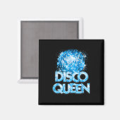 Disco Queen - 70's Disco Thed S70 Magneet (Voorkant / Achterkant)