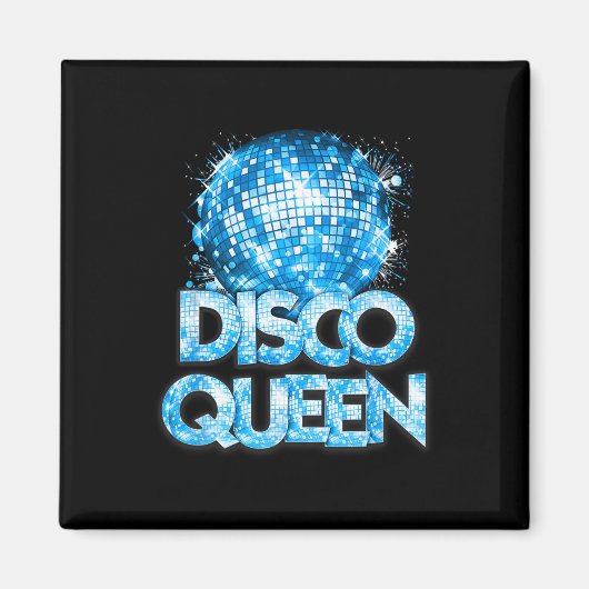 Disco Queen - 70's Disco Thed S70 Magneet (Voorkant)