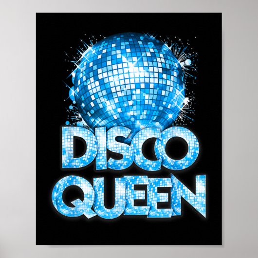 Disco Queen - 70's Disco Thed S70 Poster (Voorkant)