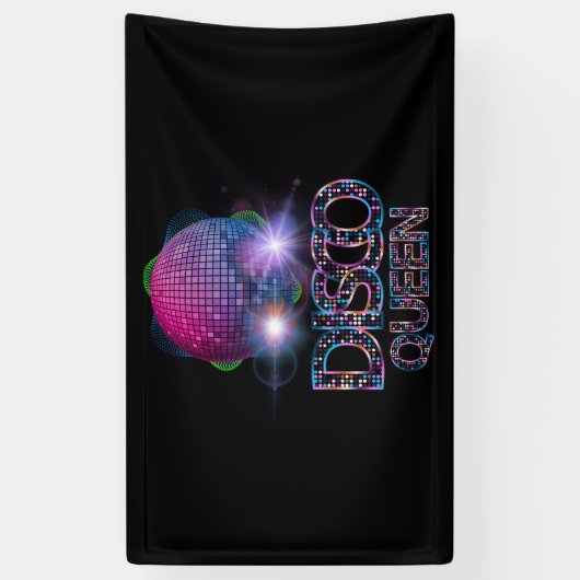 Disco Queen - 70's Disco Thed S70 Spandoek (Verticaal)