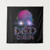 Disco Queen - 70's Disco Thed S70 Wandkleed (Voorkant)