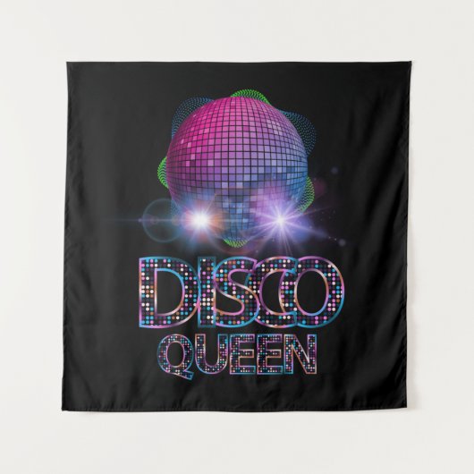 Disco Queen - 70's Disco Thed  S70 Wandkleed (Voorkant)