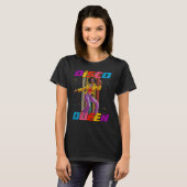 Disco Queen 70's Disco Thed Seventies Co T-shirt (Voorkant volledig)
