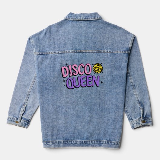 Disco queen denim jacket (Achterkant)