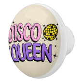 Disco queen keramische knop (Rechts)