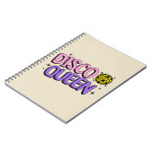 Disco queen notitieboek (Linkerzijde)