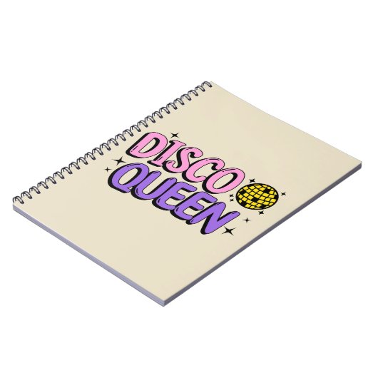Disco queen notitieboek (Linkerzijde)