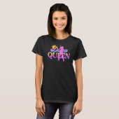 Disco Queen Roller Danser Outfit 70s Costume for T-shirt (Voorkant volledig)
