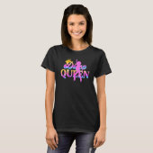 Disco Queen Roller Danser Outfit 70s Costume for T-shirt (Voorkant volledig)