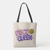 Disco queen tote bag (Achterkant)