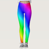 Disco Rainbow-Leggings Leggings (Voorkant)