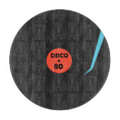 Disco-record snijboard modern Retro-ontwerp Snijplank (Voorkant)