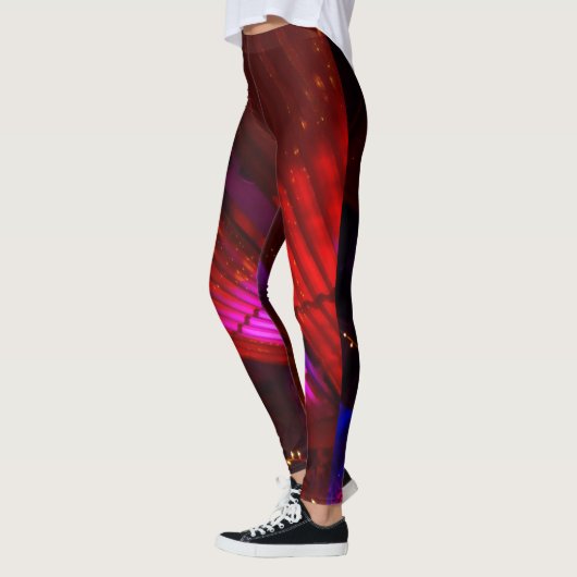 Disco Red "Luxe" Leggings (Links)