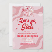 Disco Retro 70s Bachelorette Weekend Route Kaart (Voorkant)