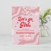 Disco Retro 70s Bachelorette Weekend Route Kaart (Staand voorkant)