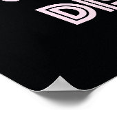 Disco Retro 70s Party Welkomstbord Poster (Hoek)