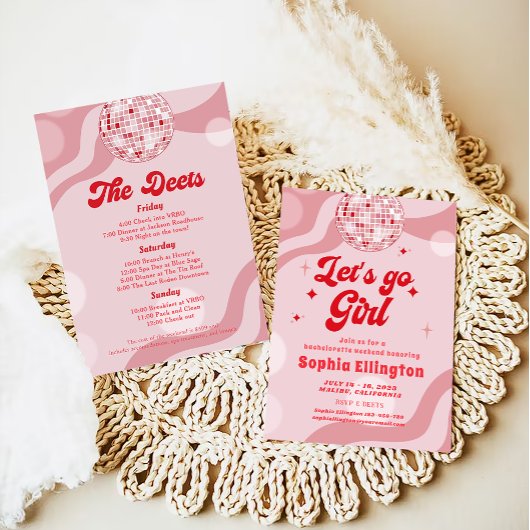 Disco Retro 70s vrijgezellenweekend Itinerarium  Kaart