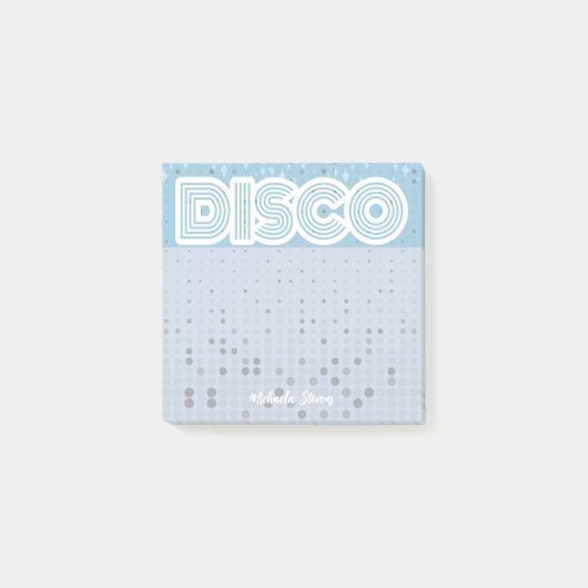 disco retro notities post-it® notes (Voorkant)