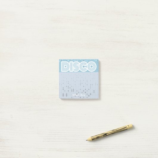disco retro notities post-it® notes (Op bureau)