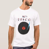 Disco Retro Party T-Shirt Dance Music (Voorkant)