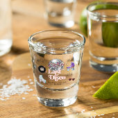 Disco Retro Roller Skaten | Bachelorette-feestje Shot Glas