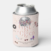 Disco Retro Roller Skating | Bachelorette Blikjeskoeler (Blikje Voorkant)