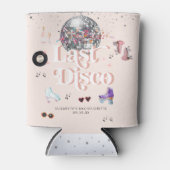 Disco Retro Roller Skating | Bachelorette Blikjeskoeler (Voorkant)