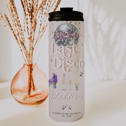 Disco Retro Roller Skating | Bachelorette Thermosbeker
