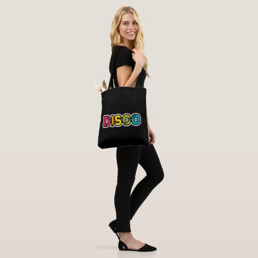 DISCO retro vinyl Tote Bag (Op model)