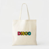 DISCO retro vinyl Tote Bag (Voorkant)