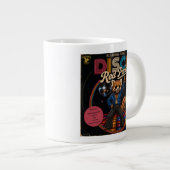 Disco Rode Panda Duo Grote Koffiekop (Voorkant rechts)
