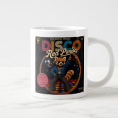 Disco Rode Panda Duo Grote Koffiekop (Rechts)