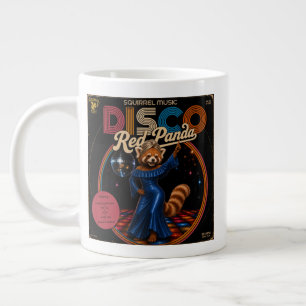 Disco Rode Panda Duo Grote Koffiekop