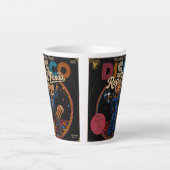 Disco Rode Panda Duo Latte Mok (Voorkant)