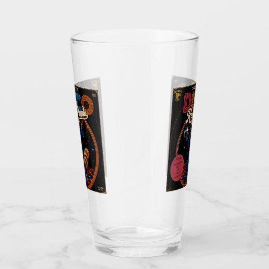 Disco Rode Panda Glas (Rechts)