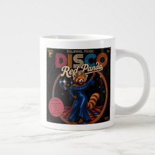Disco Rode Panda Grote Koffiekop